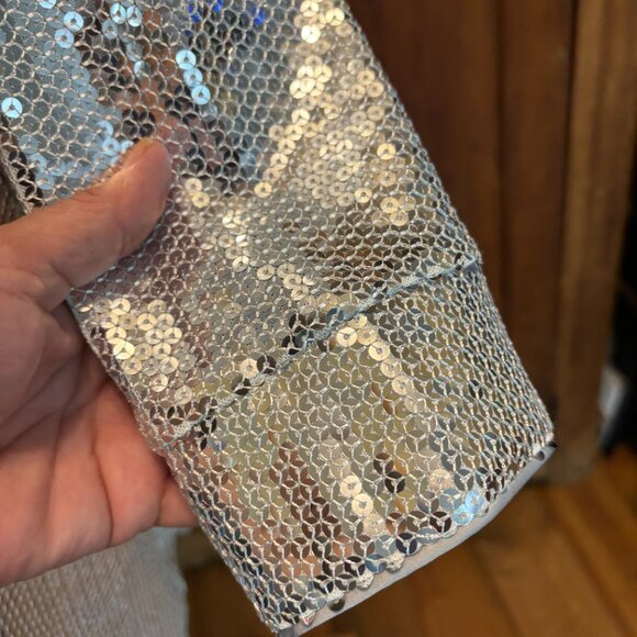 Silver Sequence Dress - Picture 5 of 9